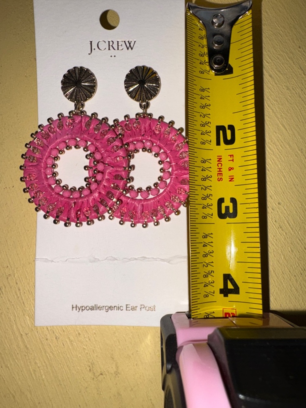 💖 J. CREW Earrings🦩☀️🩷 - Picture 3 of 4